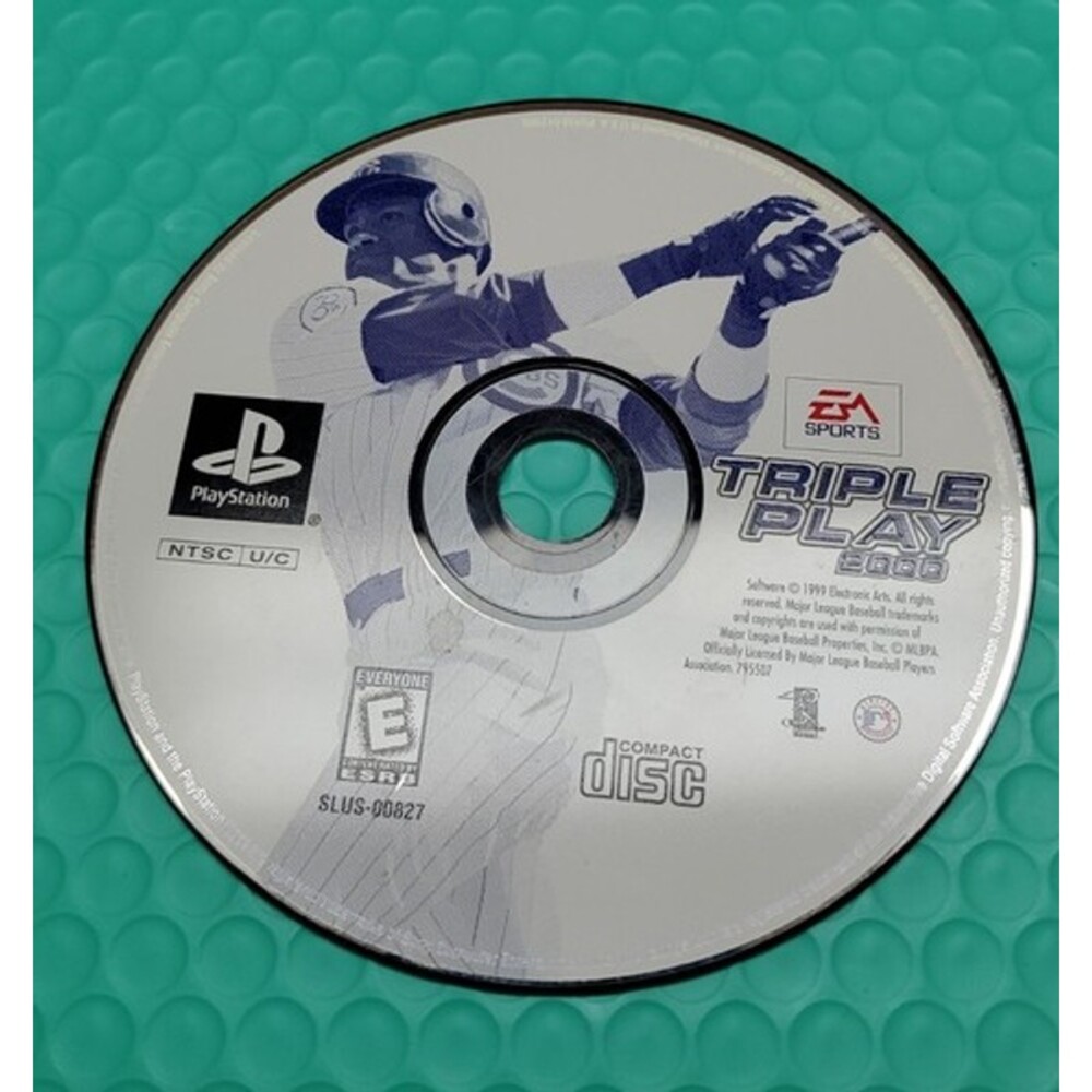 Triple Play 2000 (Sony PlayStation 1, 1999) Disc Only